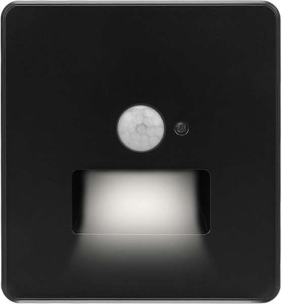 Подсветка KRANZ KR-78-0727-3 настенная MIELE ROUND для ног с/у оникс
