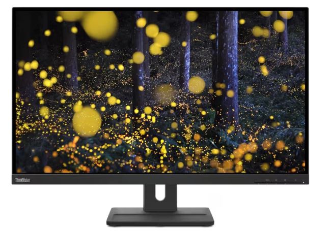 Монитор 27 Lenovo ThinkVision E27q-20 62D0GAR1CB 2560x1440 WLED, 16:9, IPS, 350cd, 1000:1, 3M:1, 4ms, 178/178, DP, HDMI, 75Hz, Speakers, Tilt, HAS, V