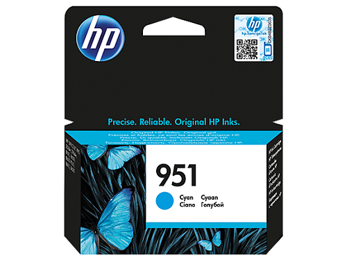 Картридж HP CN050AE №951 для HP Officejet Pro 8610/8620 e-All-in-One (700стр.) голубой