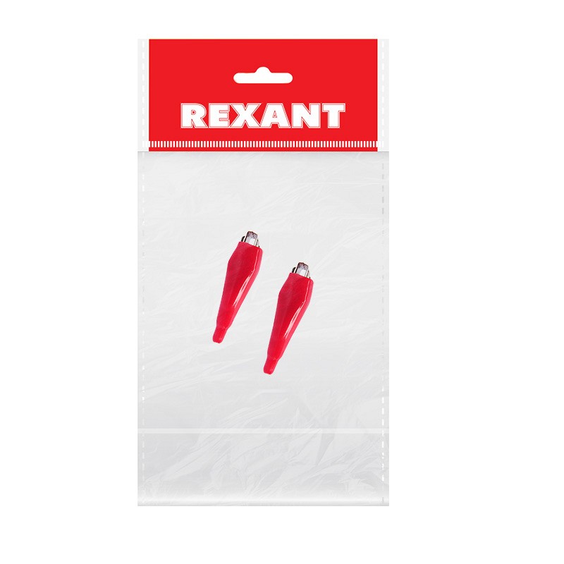 Зажим Rexant 16-0003 крокодил 5 А 56 мм в изоляторе