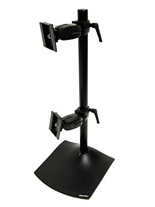 Кронштейны Ergotron Кронштейн настольный Ergotron DS100 33-091-200 крепление для двух мониторов вертикальное