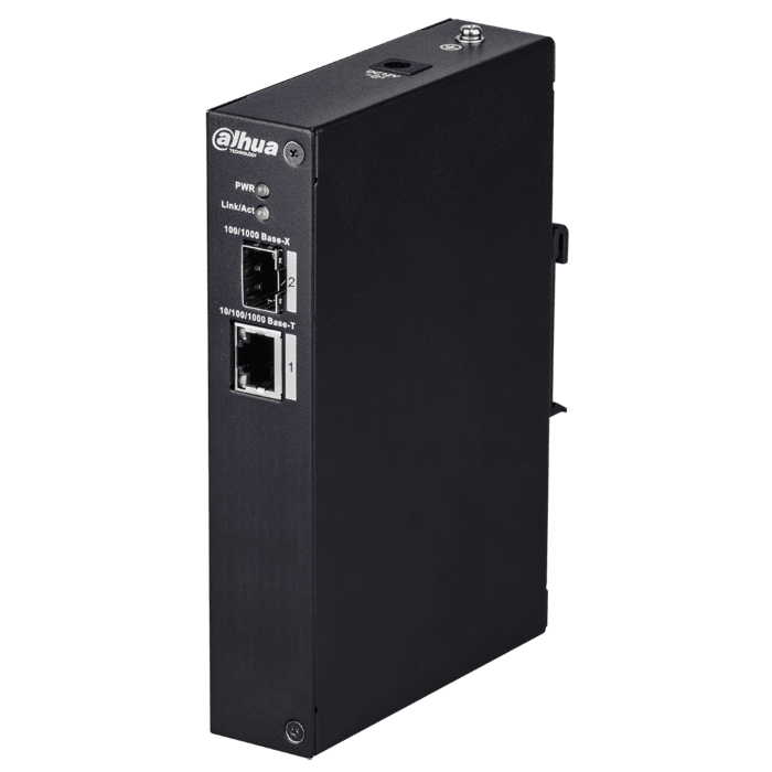 Коммутатор неуправляемый Dahua DH-PFS3102-1T 1-портовый; 1 порт 100/1000 Base-X; 1 порт 10/100/1000 Base-T
