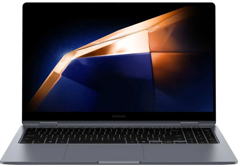 Ноутбук Samsung Galaxy Book4 360 NP750QGK-LG2IN Core 7 150U/16GB/512GB SSD/Intel Graphics/15 FHD AMOLED/Cam/BT/WiFi/Win11Home/gray