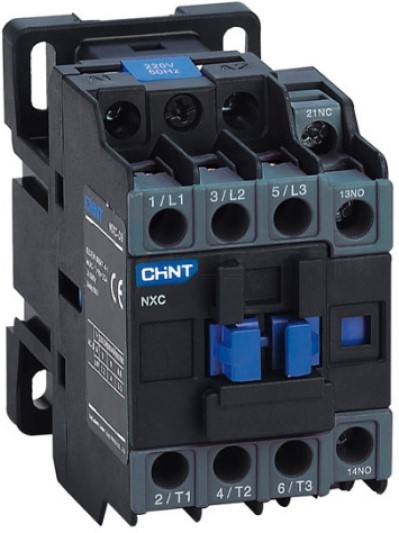 Контактор CHINT 836788 NXC-50, 50А, 220В/АС3, 1НО+1НЗ, 50Гц (R)
