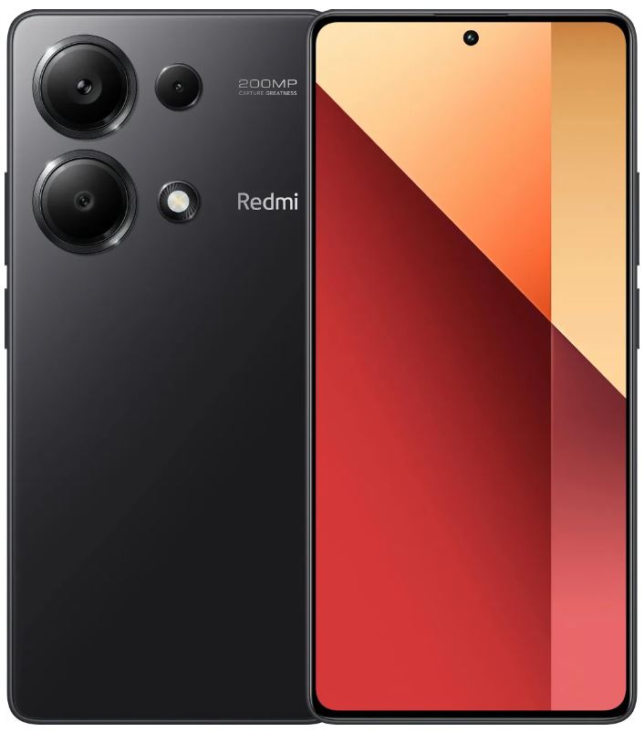 Смартфон Xiaomi Redmi Note 13 Pro 8/128GB MZB0GMPRU midnight black
