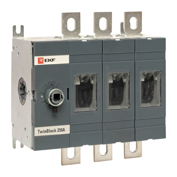Рубильник EKF tb-s-250-3p 250A 3P без рукоятки управления TwinBlock