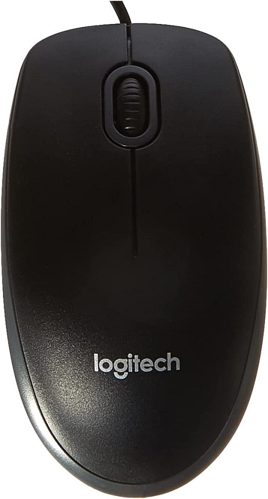 Мышь Logitech B100 910-003357 black, USB, 800dpi