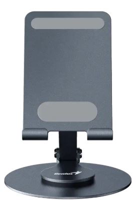 Подставка Genius G-Stand M100 31250022400 для смартфона/люминий/вращение 360°/складная конструкция/серый