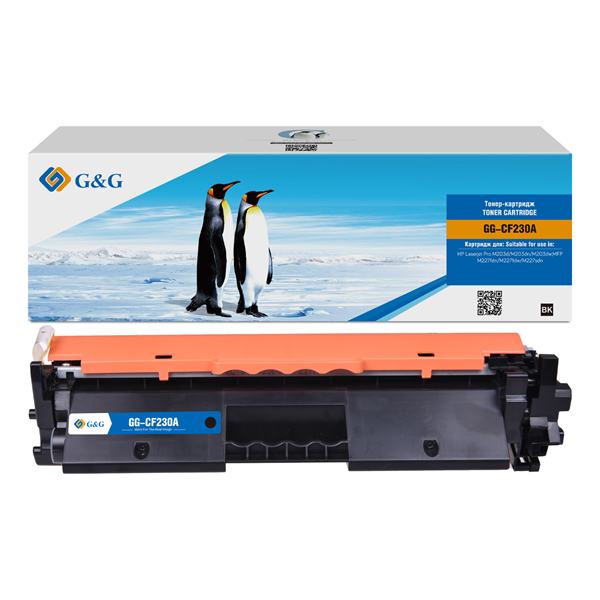 Картридж GG-CF230A Cartridge G&G for HP LJ M203/M227, with chip (1 600)