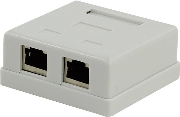 Розетка 5bites LY-SB11 RJ45, 5E, STP, 2PORTS