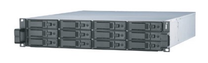 Корпус Areca ARC-9312R2-DJ1Q для дисковой полки 2U, БП 2*550W, 12 BAY JBOD Redundant, 3.5/2.5