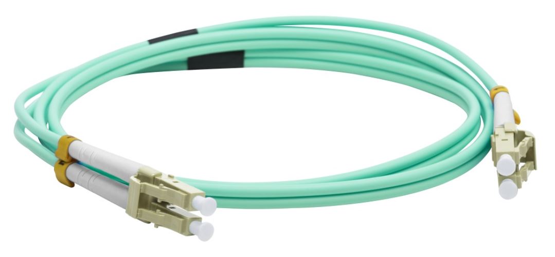 Кабель патч-корд Lanmaster LAN-2LC-2LC/OM3-1.0 оптический, дуплексный, LC/PC-LC/PC, OM3, LSZH, 1 м