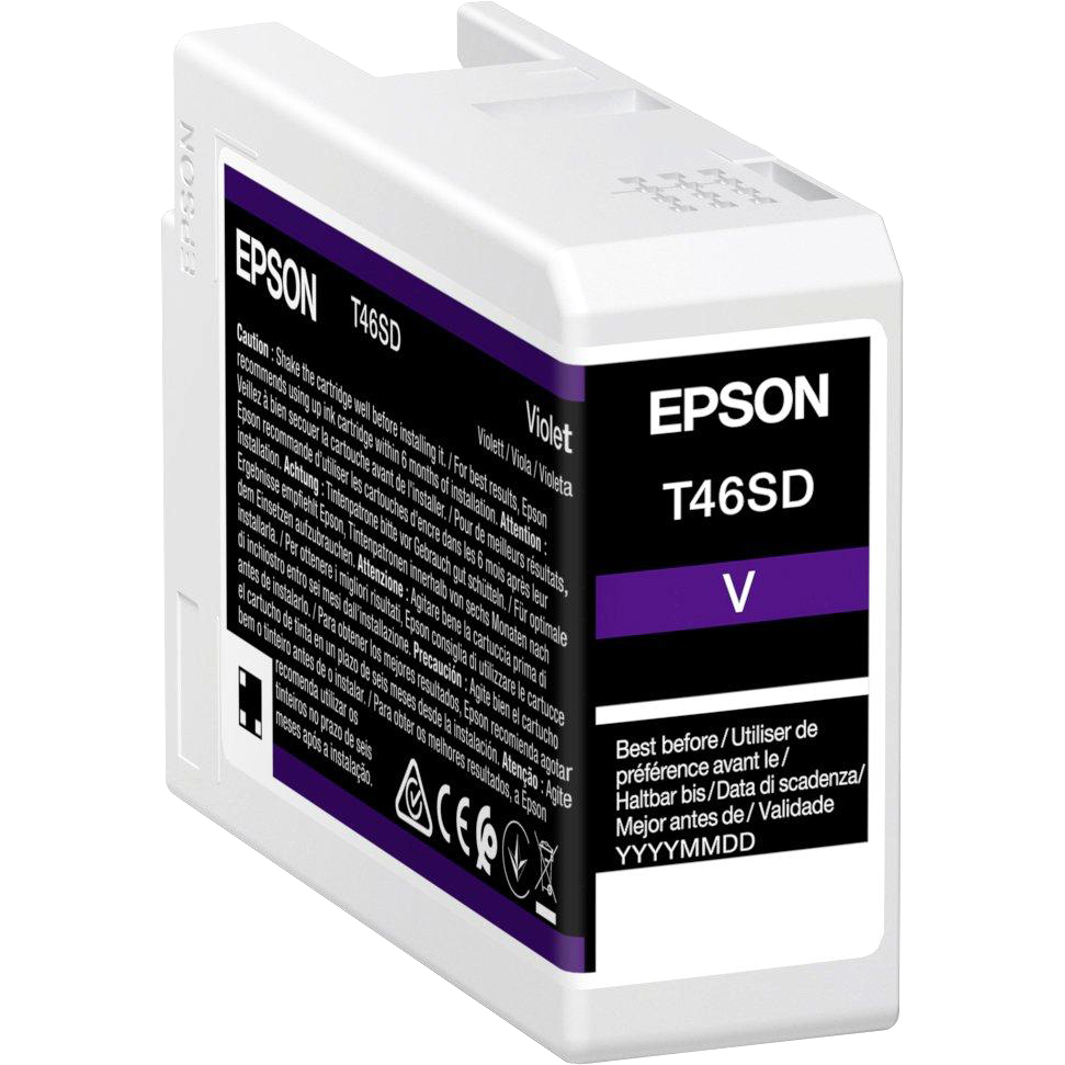 Картридж Epson C13T46SD00 Singlepack Violet T46SD UltraChromePro10 ink 25ml