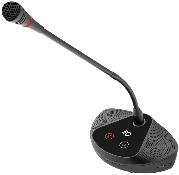 Микрофон TS-0202 ITC TS-0202, микрофон председателя, 6 pin, шт