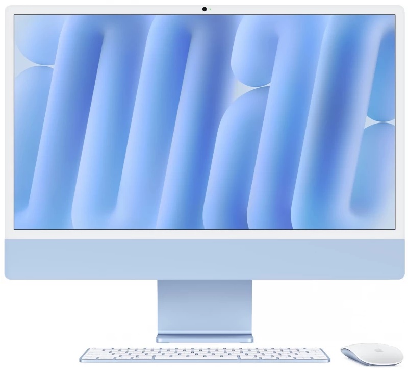 Моноблок 24'' Apple Imac 24 (2024) M4 10C CPU, 10C GPU/16GB/512GB SSD Blue