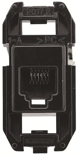 Разъем ABB 2CLA201720A1001 RJ12, 6 контактов, 3 кат.