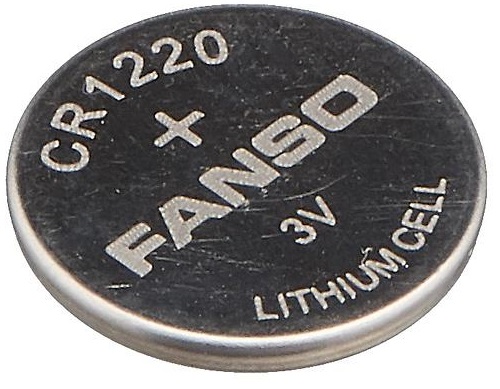 Батарейка Fanso CR1220 Li-MnO2; 3.0В; 0,038mAh