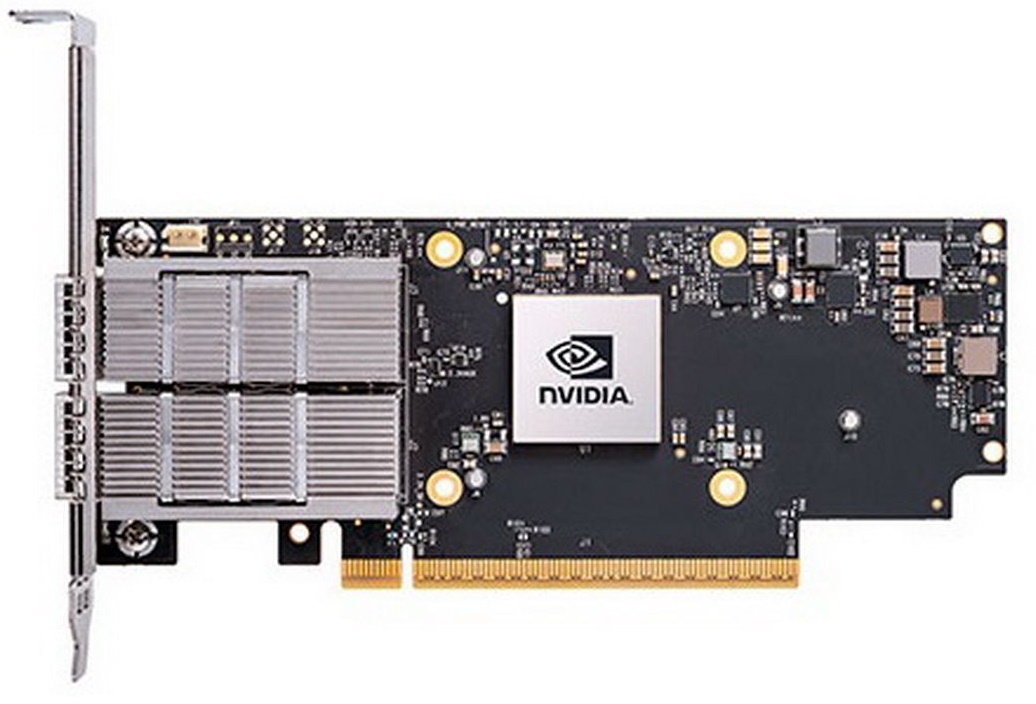 Сетевая карта MELLANOX TECHNOLOGIES MCX75310AAS-NEAT CX75310A ConnectX-7 HHHL Adapter card, 400GbE/NDR IB (default mode), Single-port OSFP, PCIe 5.0 x