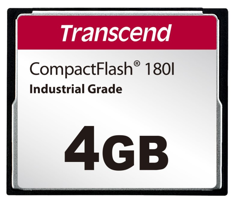 Compact Flash (CF)  Xcom-Shop Карта памяти CompactFlash 4GB Transcend TS4GCF180I 180I, SLC mode MLC