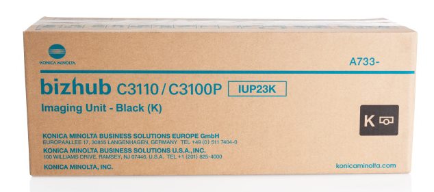 Блок фотобарабана Konica Minolta IUP-23K A73303H для Konica-Minolta bizhub C3100P/C3110 черный