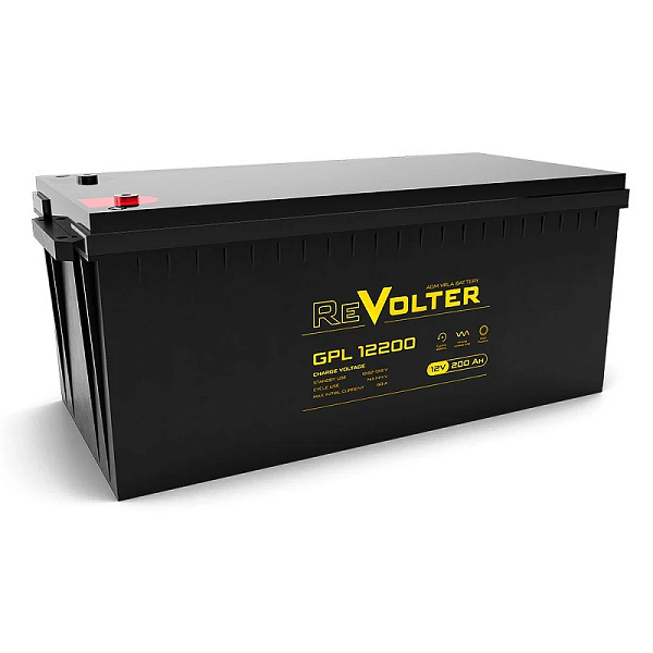Батарея ReVolter GPL 12200 12 V, 200Ah