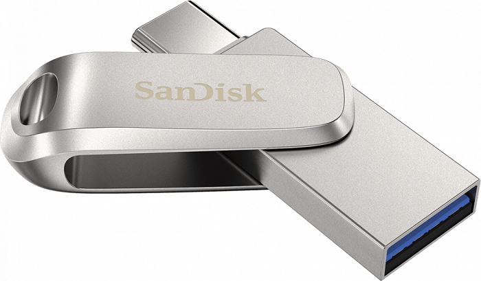  Накопитель USB 3.1 64GB SanDisk Ultra Dual Drive Luxe SDDDC4-064G-G46 USB - USB Type-C