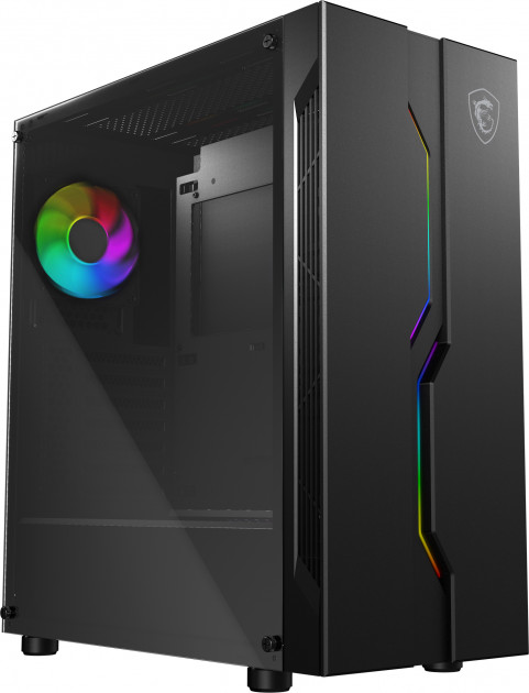 Корпуса MSI Корпус ATX MSI MAG VAMPIRIC 010X черный, без БП, с окном, USB 3.2, 2*USB 2.0, audio