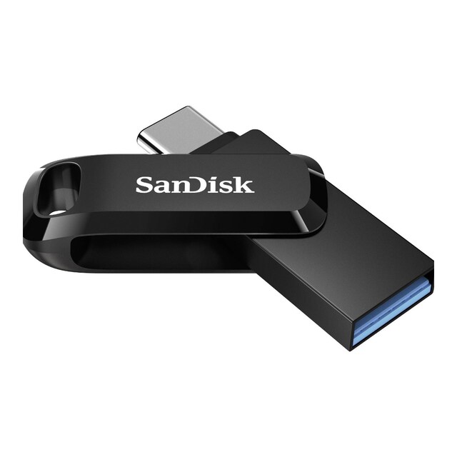  Накопитель USB 3.1 64GB SanDisk SDDDC3-064G-G46 Ultra Dual Drive Go USB Type-C black