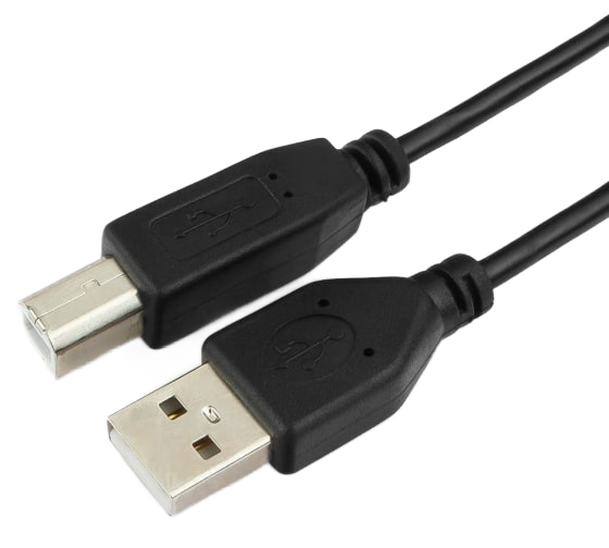 Кабель интерфейсный USB 2.0 Гарнизон GCC-USB2-AMBM-3M , AM/BM, 3м, пакет