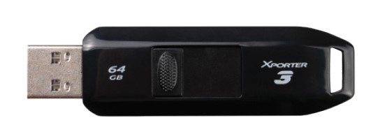 Накопитель USB 3.2 64GB Patriot Memory PSF64GX3B3U Xporter 3 Slider Type-A