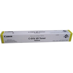 Картридж Canon C-EXV49Y 8527B002 для imageRUNNER ADVANCE DX C3822i/C3826i/C3830i/C3835i/C3720i/C3725i/C3320, желтый (19 000 стр.)