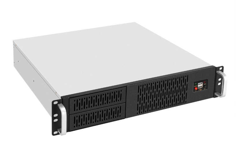 Корпус серверный 2U Exegate Pro 2U400-02 EX297156RUS (mATX, 2*5.25 (3*3.5), 600W, 2*USB 2.0)
