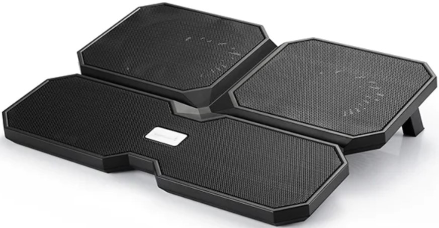 Подставка для ноутбука Deepcool MULTI CORE X6 до 15.6, вентиляторы 2x100мм + 2x140мм, 2USB Retail box
