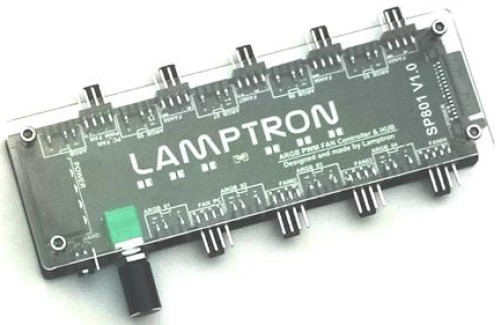 Панель управления вентиляторами Lamptron LAMP-SP801 SP801 Fan Control-PCI