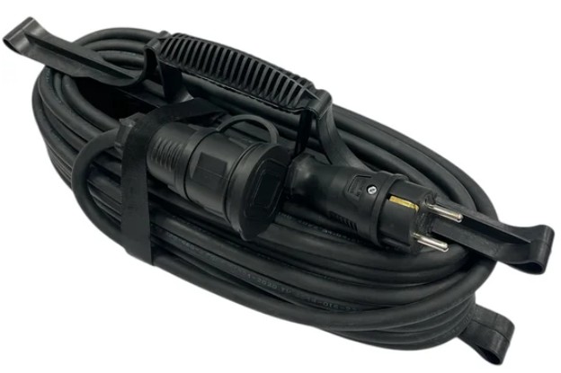 Удлинитель силовой iTOK i-CONNECT-COLOR-SUR-KG-315-1-44-30-BLACK тип SUR серии iCONNECT COLOR на рамке с заземлением КГтп-ХЛ 3х1,5 мм 1 гнездо IP44 ГО