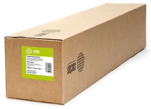Холст Cactus CS-MC260-61030 610мм-30м/260г/м2/белый для струйной печати втулка:50.8мм (2)