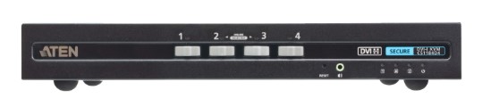 4-х портовые Переключатель KVM Aten CS1184D4-AT-G 4-портовый, USB, DVI, защищенный (совместим с PSD PP v4.0)