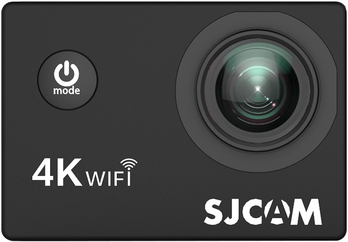 Экшн-камера SJCAM SJCAM-SJ4000-AIR видео до 4K/30FPS (интерполяция), GalaxyCore GC4653, экран основной сенсорный 2, LCD, microSD до 64 гб, батарея 90