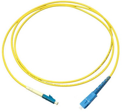 Патч-корд волоконно-оптический TopLAN PC-TOP-652-FC/U-LC/U-0.5 , симплексный, FC/UPC-LC/UPC, SM, 0.5 м