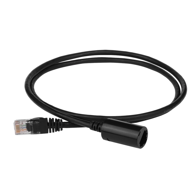 Удлинитель патч-корда Lanmaster LAN-PCEXT/U5E-3.0-BK UTP кат.5E, розетка RJ45 - вилка RJ-45, 3.0 м, черный