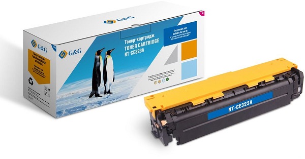 Тонер-картридж пурпурный G&G NT-CE323A для HP LaserJet Pro CP1525N/NW, CM1415FN/FNW