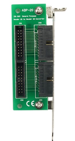 Адаптер ICP DAS ADP-20 20-pin extender Include :CA-2002(20-pin Flat Cable 0.2m)