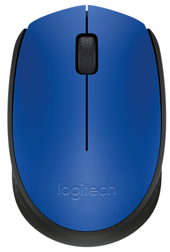 Мышь Wireless Logitech M171 910-004640 blue-black, USB, 1000dpi