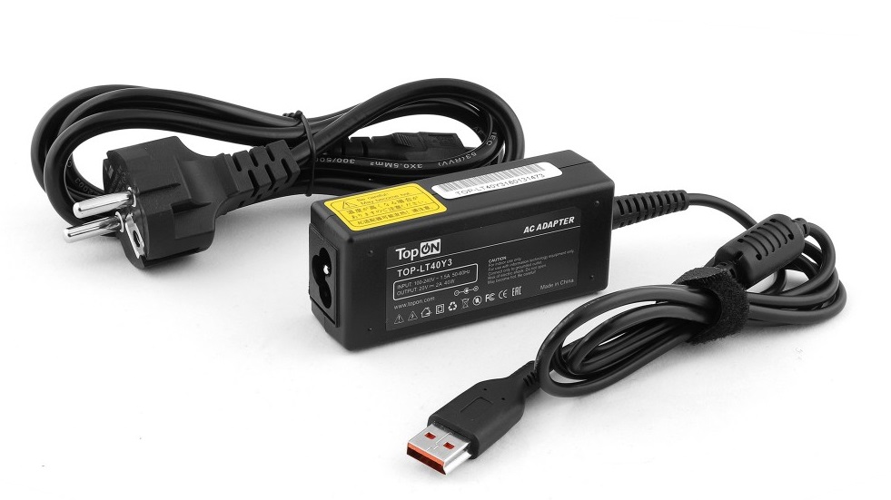 Блок питания для ноутбука Lenovo TopOn TOP-LT40Y3