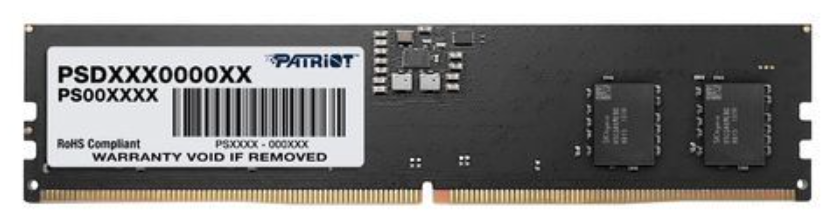 Модуль памяти DDR5 32GB Patriot PSD532G56002 Signature Line PC5-44800 5600MHz CL46 1.1v 288-Pin