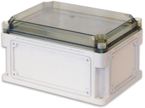 Корпус DKC 532311 без МП 300х200х160 мм, с фланцами, прозрачная крышка высотой 35 мм, IP67, RAM box