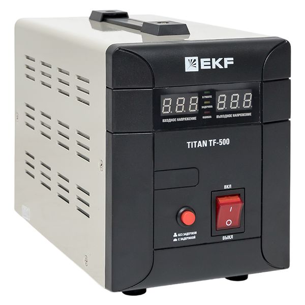 Стабилизатор напряжения симисторный EKF stab-TF-500 TITAN -TF-500