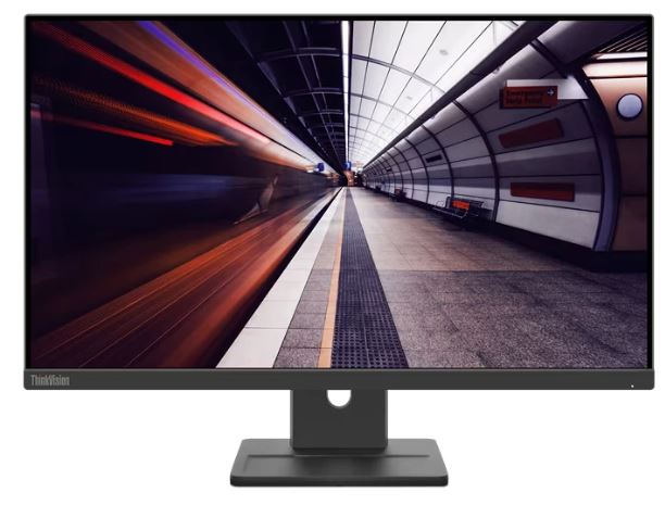 Монитор 23,8 Lenovo ThinkVision E24-30 63EDXAR2CB 1920x1080 WLED, 16:9, IPS, 250cd, 1300:1, 3M:1, 4ms, 178/178, VGA, HDMI, DP, 100Hz, Speakers, Tilt,