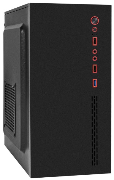 Корпус mATX Exegate BAA-403U-UNS350 EX299260RUS БП UNS350, 2*USB, USB 3.0