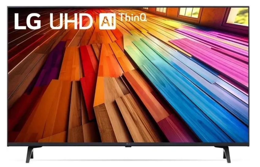 Телевизор LG 50UT80006LA.ARUG 50 черный 4K Ultra HD 60Hz DVB-T DVB-T2 DVB-C DVB-S DVB-S2 USB WiFi Smart TV